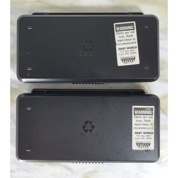 Vtg x2 Dart World Tarantula & The Banshee Soft Tip Cases with Partial Contents - Picture 2 of 5